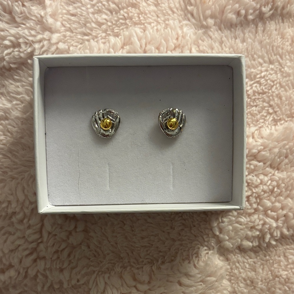 Softball Earrings